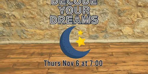 Decoding Your Dreams