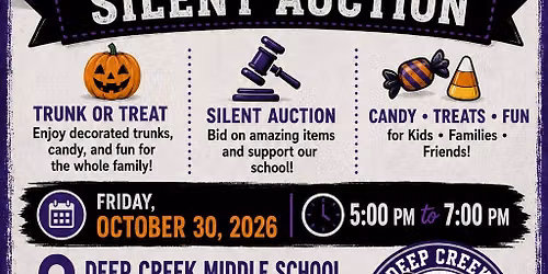 Trunk or Treat & Silent Auction