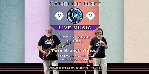 Catch the Drift (Duo) at Twin Branch Winery