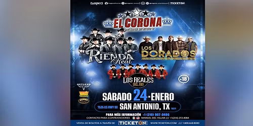 CONJUNTO RIENDA REAL, LOS DORADOS & MAS