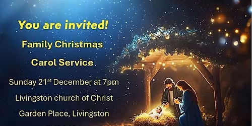 FAMILY CHRISTMAS CAROL SERVICE
