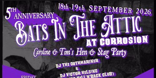 Bats in the Attic 2026