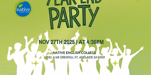 End of The Year Party - Abbey College * Native English College