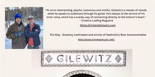 Richard Gilewitz and Tim May Acoustic Guitar Workshop