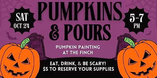 Pumpkins & Pours at The Finch