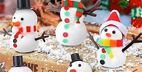 Winter Wonderland Ornaments for Kids