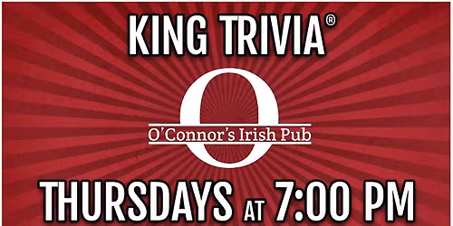 Trivia Night at O'Connor's Irish Pub