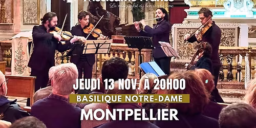 Concert Music\u00e2me \u00e0 Montpellier : Vivaldi x Bach x Piazzolla