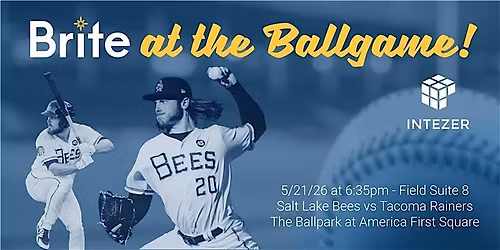 Brite at the Ballgame!