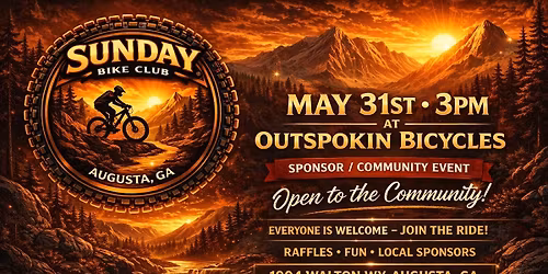 Come meet the Sunday bike club!! 