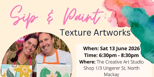 Sat 13 June - Texture Art Paint Night