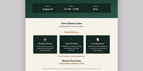 Real Estate Investing Seminar