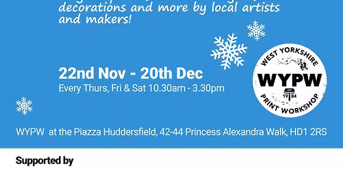 Art Markets & Craft FairsExhibitionsCreative Piazza Present Christmas Shop at WYPW at the Piazza