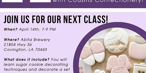 Cookie Decorating at Abita Northshore