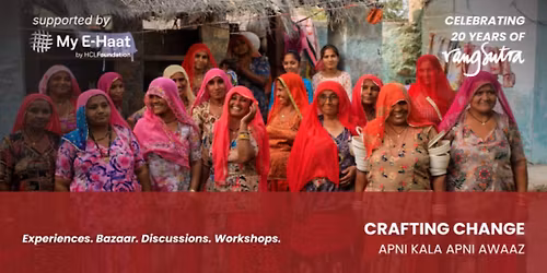 Workshop: Crafting Change- Apni Kala, Apni Awaaz