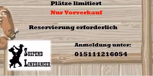 Ausgebucht****Linedance Party mit Joe 