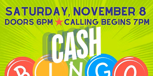 SHS CASH BINGO