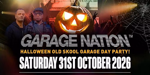 Garage Nation Hatfield Halloween Old Skool Day Party