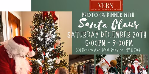 \ud83c\udf85\u2728 PHOTOS & DINNER WITH SANTA CLAUS! \u2728\ud83c\udf84