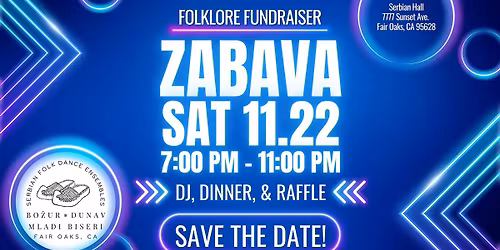 2025 Zabava - DJ & Dinner