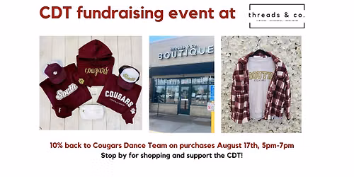 CDT Fundraising Event at Threads & Co