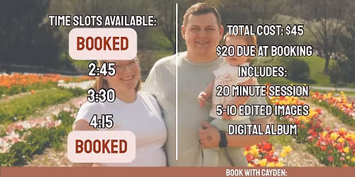 \ud83c\udf38 Spring Mini Sessions! \ud83c\udf38