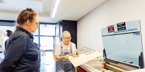 Laser cutter induction