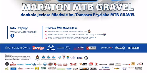 ** MARATON MTB GRAVEL DOOKO\u0141A JEZIORA MIEDWIE