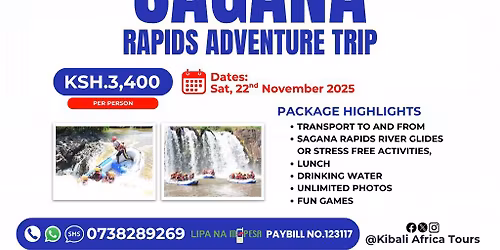 Sagana Rapids Adventure 