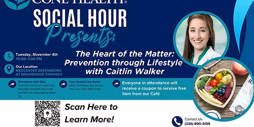 The Heart of the Matter: Prevention through Lifestyle with Caitlin Walker