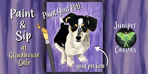 Paint & Sip at Grindhouse Highland: Paint Your Pet