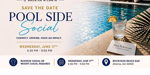 Pool Side Social with YP of GA