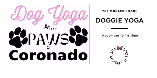 Dog Yoga with PAWS of Coronado