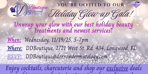 DDBoutique Holiday Glow-Up Gala!