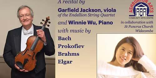 Garfield Jackson, viola & Winnie Wu, Piano