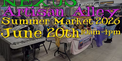 Artisan Alley: Summer Market 2026
