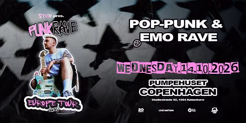 STVW pres. 'Punk Rave' \/\/ Pumpehuset \/\/ 14. oktober 2026