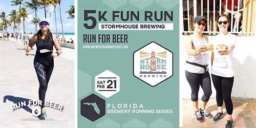 5k Beer Run x Stormhouse Brewing | 2026 Florida Brewery Running Series