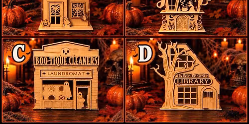 Haunted House Paint Class 
