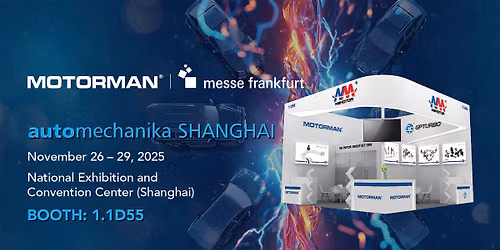 Automechanika shanghai booth:1.1D55