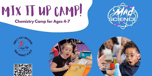 Mix It Up Chemistry Camp at the Mad Science Lab in Ocoee