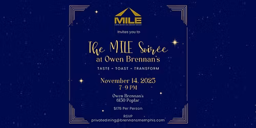 An Evening on the MILE: Memphis-Meets-New-Orleans Soir\u00e9e