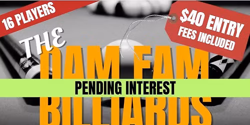 End of the year pool tournament