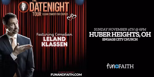 The DATENIGHT Tour - Huber Heights, OH (Sun. Nov 9, 2025 6:00pm)