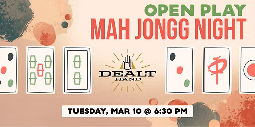 Open Play Mah Jongg Night
