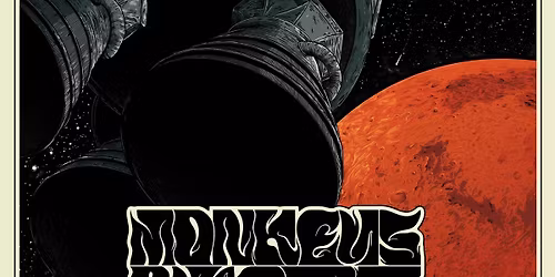 MONKEYS ON MARS (Monkey3 + Mars Red Sky)