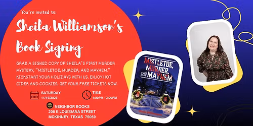 Sheila Williamson's Book Signing