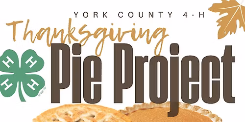 York County 4-H Pie Project