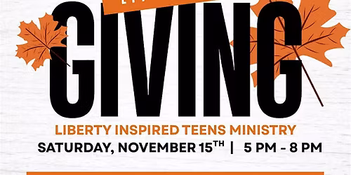 LIT Ministry- Teensgiving