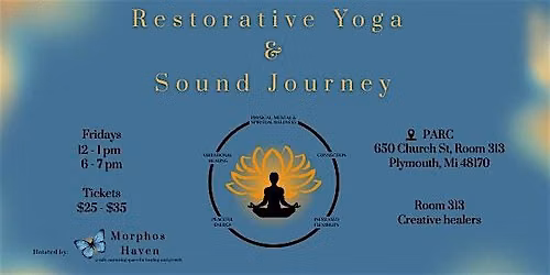 Restorative Yoga & Sound Journey